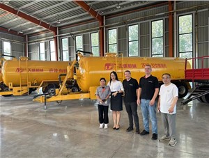 德國福格申機械工程有限公司高層來我公司考察洽談合作項目